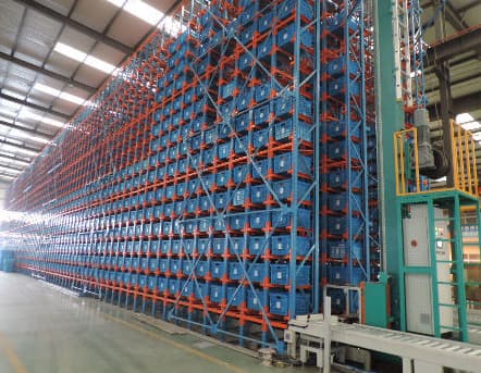 Working principle of stacker warehouse